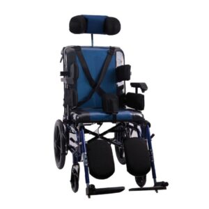 Silla de ruedas POSTURAL de aluminio