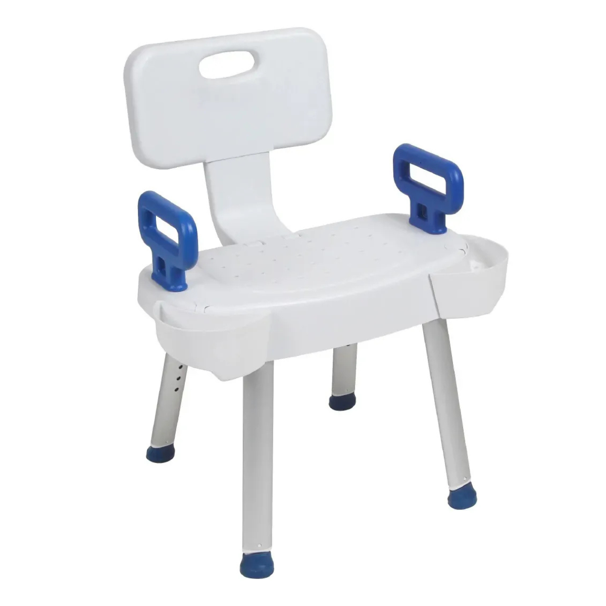 Silla de Baño con respaldo rebatible REFORZADA