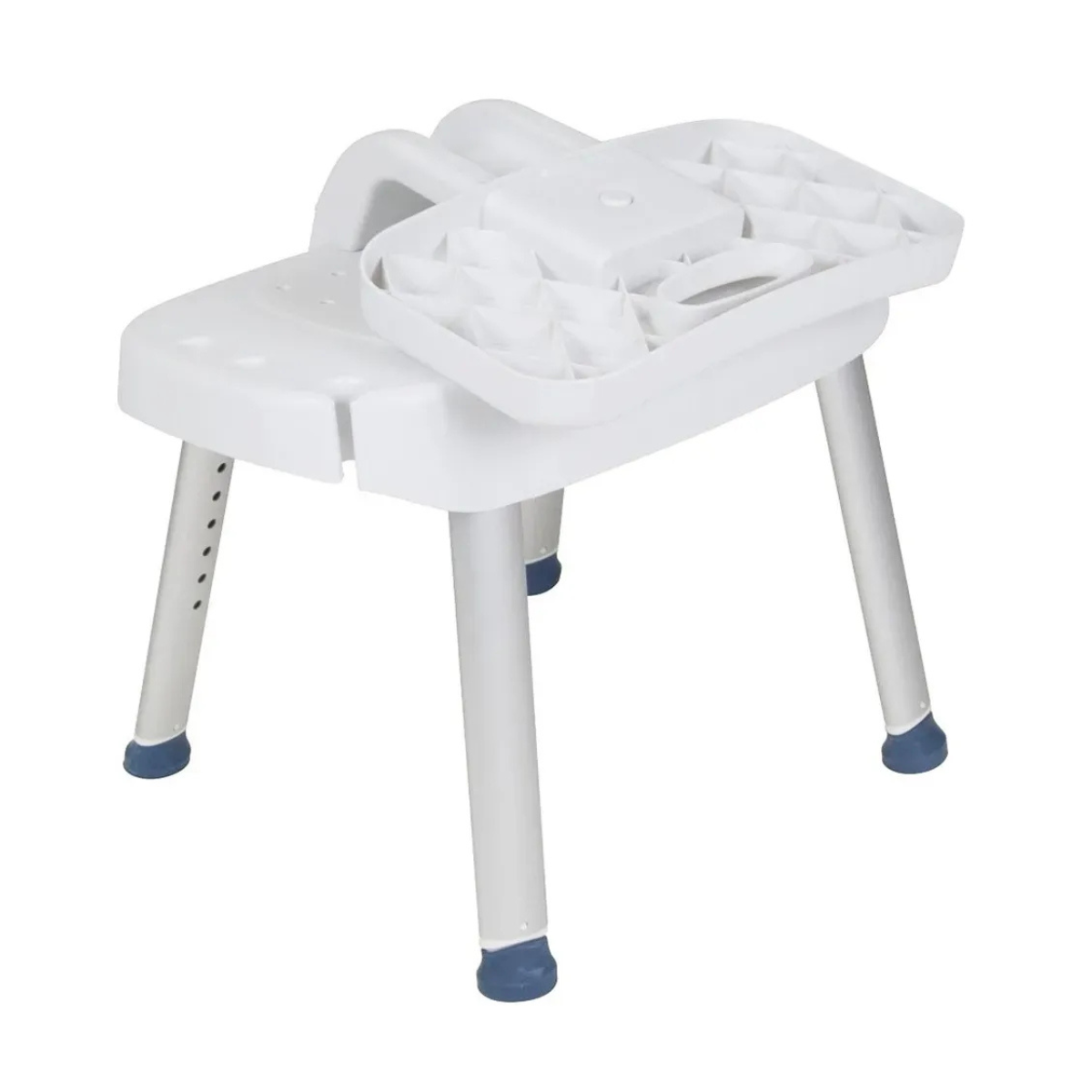 Silla de Baño con respaldo rebatible REFORZADA - Image 3