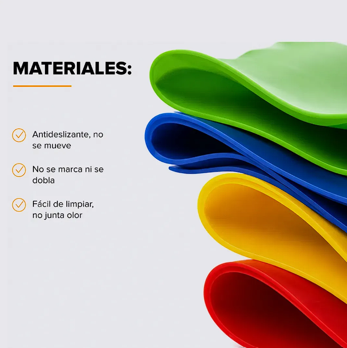 Bandas Elasticas Circulares Kit x5 Fibra Fitness - Image 3